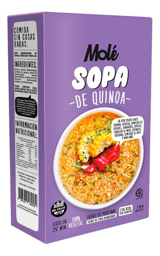 Sopa De Quinoa Mole 120 G