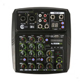 Mixer 4 Canais Custom Sound Usb Bluetooth Cmx 4c  Bivolt