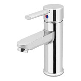 Llave Monomando Mezclador Para Lavabo Ovalin Cromo Minimal