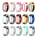 Malla Bicolor Para Xiaomi Mi Band 6 Mi Band 5 Amazfit Band 5