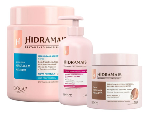 Hidramais Cuidado Profissional Completo Facial Corporal Pés