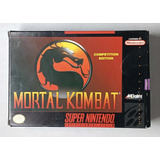 Mortal Kombat Competition Edition Snes En Caja Rtrmx Vj