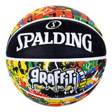 Pelota De Basquet Spalding N°7 Graffiti Rainbow Lmr Deportes