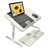 Mesa Bandeja Laptop Cama, Mesa Plegable Ajustable Lapto...