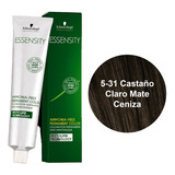  Essensity Color Tinte Cabello + Oil Sin - G  Tono 5-31 Castaño Claro Mate Ceniza