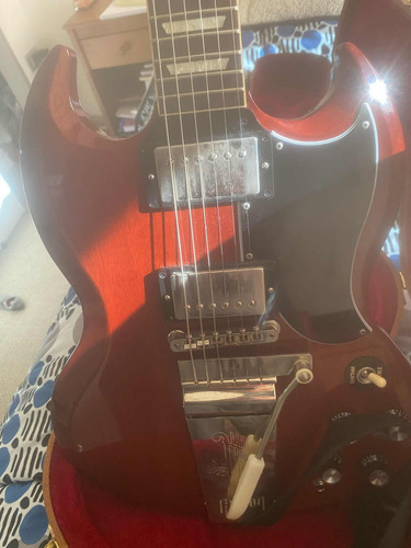 Guitarra Eléctrica Gibson Sg Standard 61 Maestro Vibrola