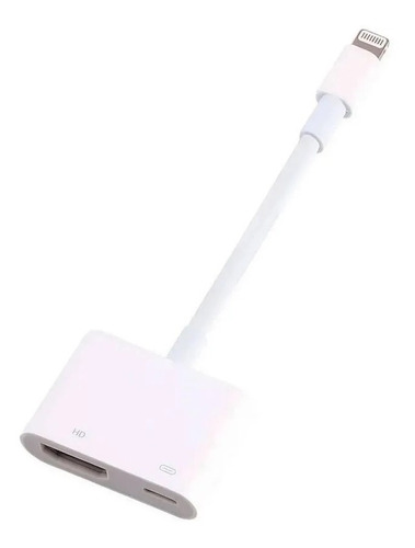 Cable De Luz / Av Hdtv Compatible Con iPhone iPad iPod Nano