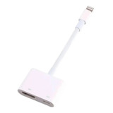 Cable De Luz / Av Hdtv Compatible Con iPhone iPad iPod Nano