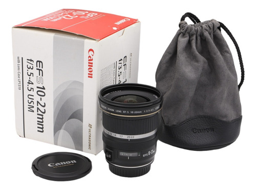 Lente Canon Ef-s 10-22mm F/3.5-4.5 Usm Con Caja
