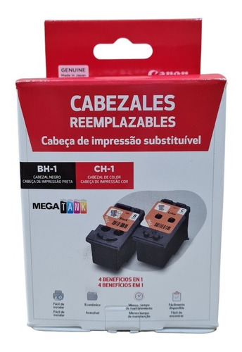 Cartucho Cabezal Canon Negro Y Color G1100 G2100 Originales