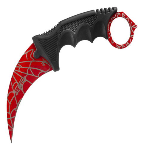 Faca Karambit Cs Go Rainbow Fade Real Fulltang + Bainha