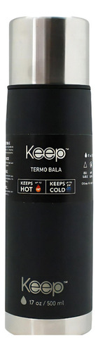 Termo Bala Acero Inoxidable 500 Ml Rubber Colores  Keep