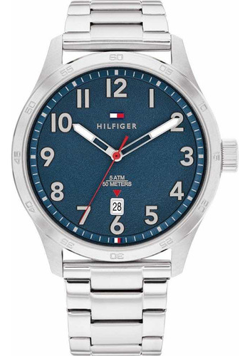 Reloj Tommy Hilfiger Hombre 1710563 Forrest Acero Analogo