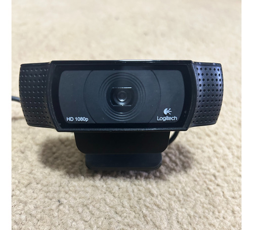 Webcam Logitech C920 Full Hd 30fps Cor Preto