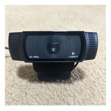 Webcam Logitech C920 Full Hd 30fps Cor Preto