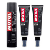 2 Motul C5 Lubricante Cadenas + Motul C1 Desengrasante