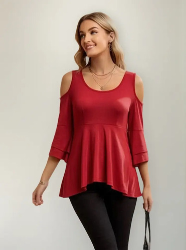 Blusa Hombros Descubiertos Envío Incluido