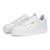 Tenis Para Mujer Puma Carina Street Blanco Originales