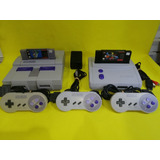 Consola Super Nintendo Completa 2 Controles Y Mario World