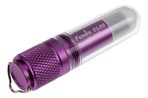 Linterna Led Llavero Fenix Cl05 8 Lumens Tricolor. Color De La Linterna Violeta Color De La Luz Blanca