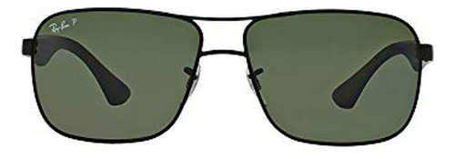 Gafas De Sol Cuadradas De Metal Ray-ban Para Hombres