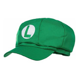 Gorro Boina De Luigi, Con Logo Bordado