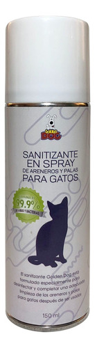 Sanitizante De Areneros Para Gatos 150 Ml., Golden Dog