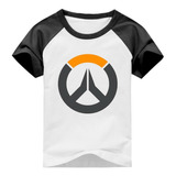 Camiseta Gamer Overwatch Logo Fps Shooter Modelo 01