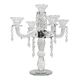 Candelabro De Cristal De 5 Brazos Allgala