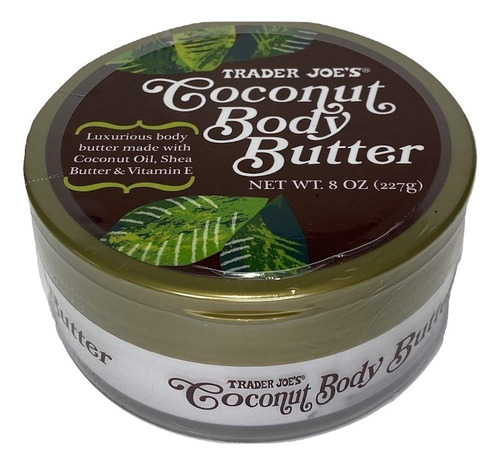 Trader Joe's Mantequilla Corporal De Coco 8 Oz