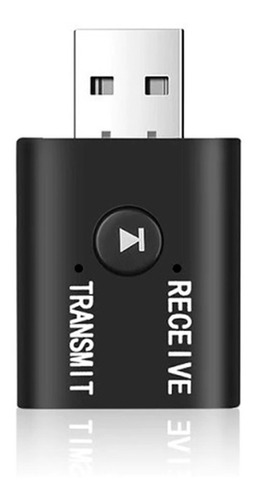 Receptor E Transmissor De Áudio Bluetooth 2 Em 1 Bt 5.0 Usb