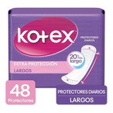 Protector Diarios Kotex Lar 48u - U - Unidad a $143