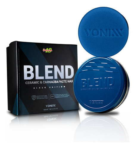 Blend Black Edition Carnaúba Paste Wax 100ml Vonixx