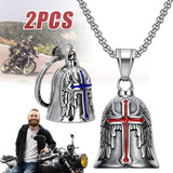 2 Piezas Campana Moto Biker Guardián Bell Amuleto Proteccion