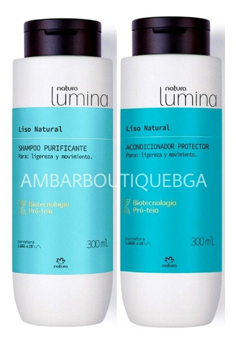 Shampoo Y Acondicionador Liso - mL a $93