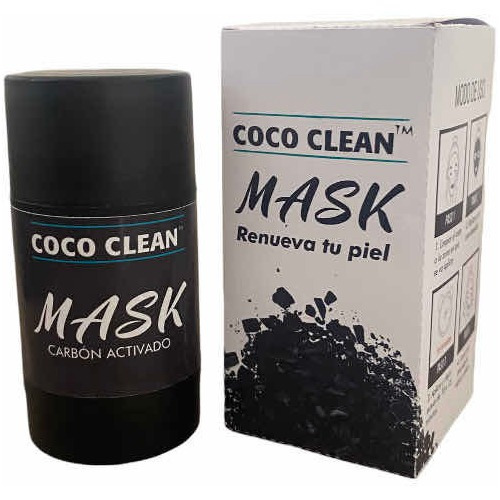 Mascarilla Facial De Carbón Coco Clean