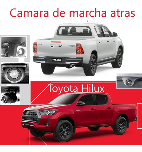 Camara De Marcha Atras Toyota Hilux Instalada