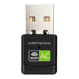 Adaptador Usb Wifi Dual Band Ac 600mbps Wireless 2.4 / 5ghz 