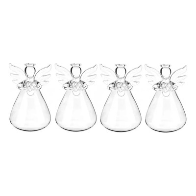 Jarrón Colgante Con Forma De Ángel En Cristal | Envío gratis