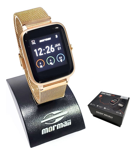 Smartwatch Mormaii Life Gps Full Display Rosé Molifegag/7j