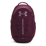 Mochila Impermeable Under Armour, Hustle 5.0, Granate Oscuro