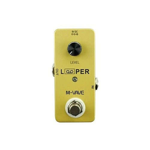 Pedal De Efectos Para Guitarra O Bajo Mvave Mini Looper