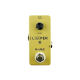 Pedal De Efectos Para Guitarra O Bajo Mvave Mini Looper C