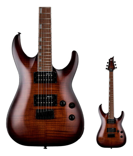 Guitarra Super Strato Flamed Maple Top Ltd H-200fm Sunburst