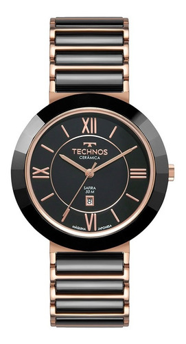 Relógio Technos Feminino Elegance Ceramic Saphire 2015bbv/9p