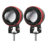 Faros Delanteros Para Motocicletas, Luz Blanca Antiniebla, 9