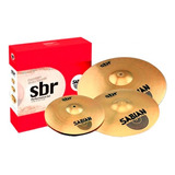 Set Platillos Sabian Sbr5004 Sbr Bright Hihat Crash Ride