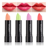 Lpiz Labial Mgico Que Cambia De Color, 4 Unidades, Blsamo La