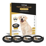 Paquete De 4 Collares Antipulgas Y Garrapatas Para Perros, C