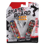 Skate Mini Kit Dois Parafuso Metal Rodinhas Extras